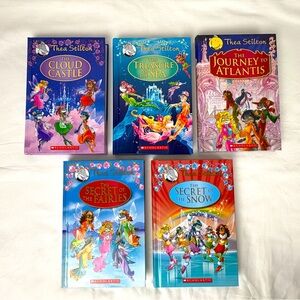 Thea Stilton Book Series - Lot of 5 Books